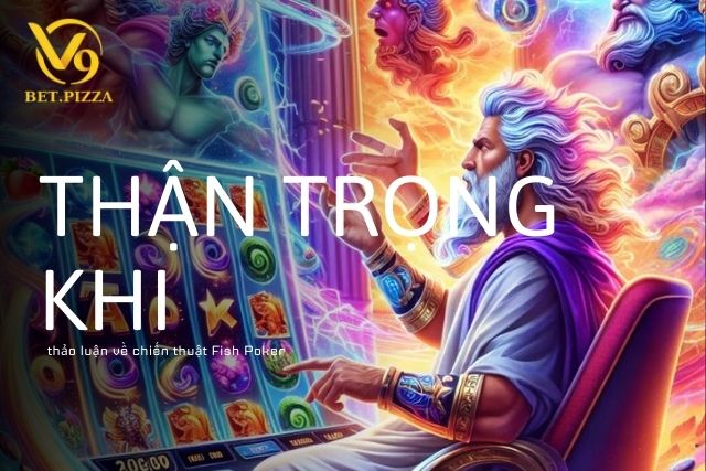 Thận trọng khi thảo luận về chiến thuật Fish Poker